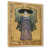 Toile brune avec cadre flottant