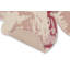 Wool Abstract Area Rug in Pink/Beige-74187190