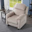 Fauteuil inclinable électrique kaki clair de 34,84 po, revêtement en chenille à cadre en bois massif, pour le bureau à domicile-1949085213