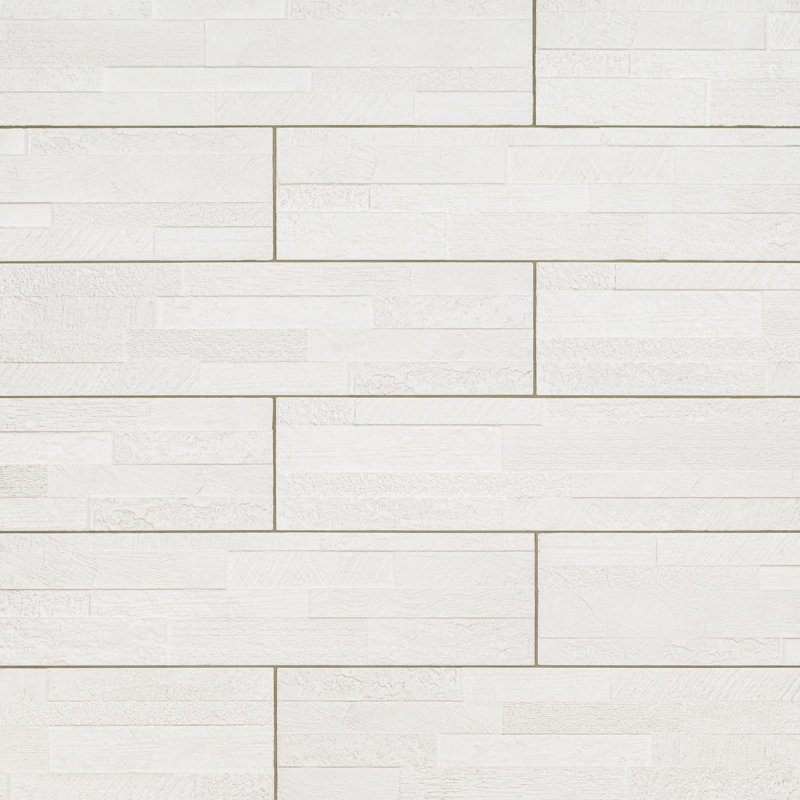 Carrelage mural en porcelaine mat 6 po x 24 po Leore, Bermuda Glint