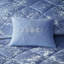 Housse de couette luxueuse en velours bleu pervenche avec coussin - double / grand, literie de confort serein pour lit double / grand-118022693-118022688