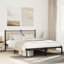 Borough Wharf Metal Bed Frame Without Mattress Sonoma Oak-55962053-55962072