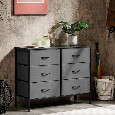 Sweetcrispy Dresser For 6 Drawers Wide Fabric Storage Units -  Ebern Designs, 47D11C1F773142F085D34CE2635B4D6D