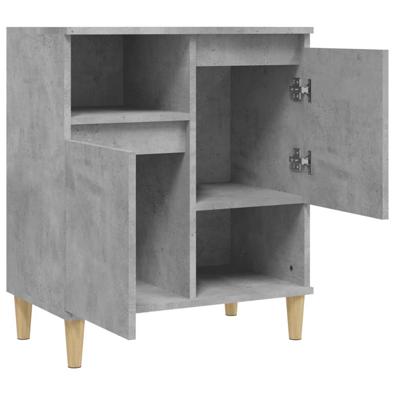 Kyptin 60 Cm Wide Sideboard, Concrete Grey