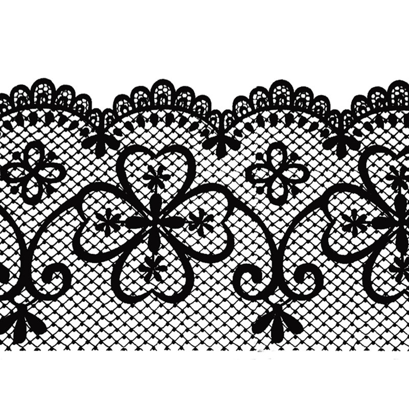 Bordure de papier peint à peindre L 33 pi x l 4 po Nottoway, Noir