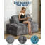 129.8cm Upholstered Futon