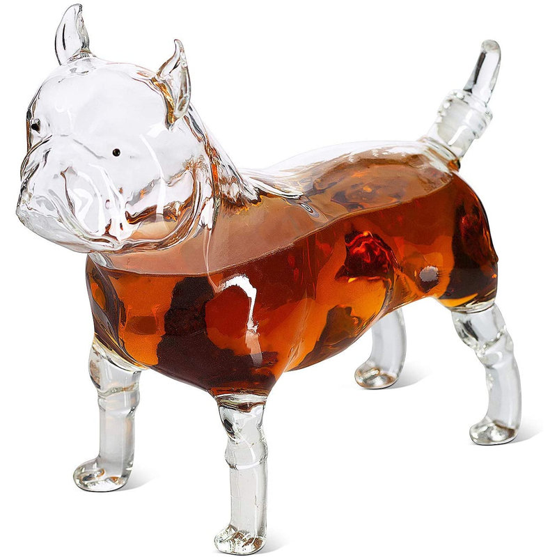 Carlin pour chien 17 oz. Carafe à vin