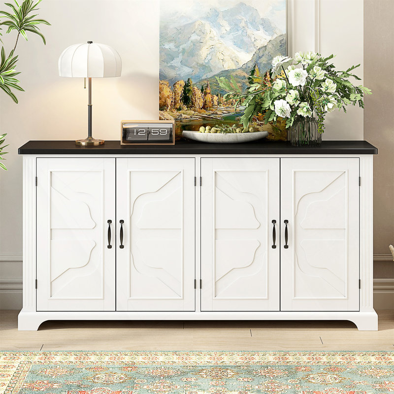 Buffet American Country, Blanc