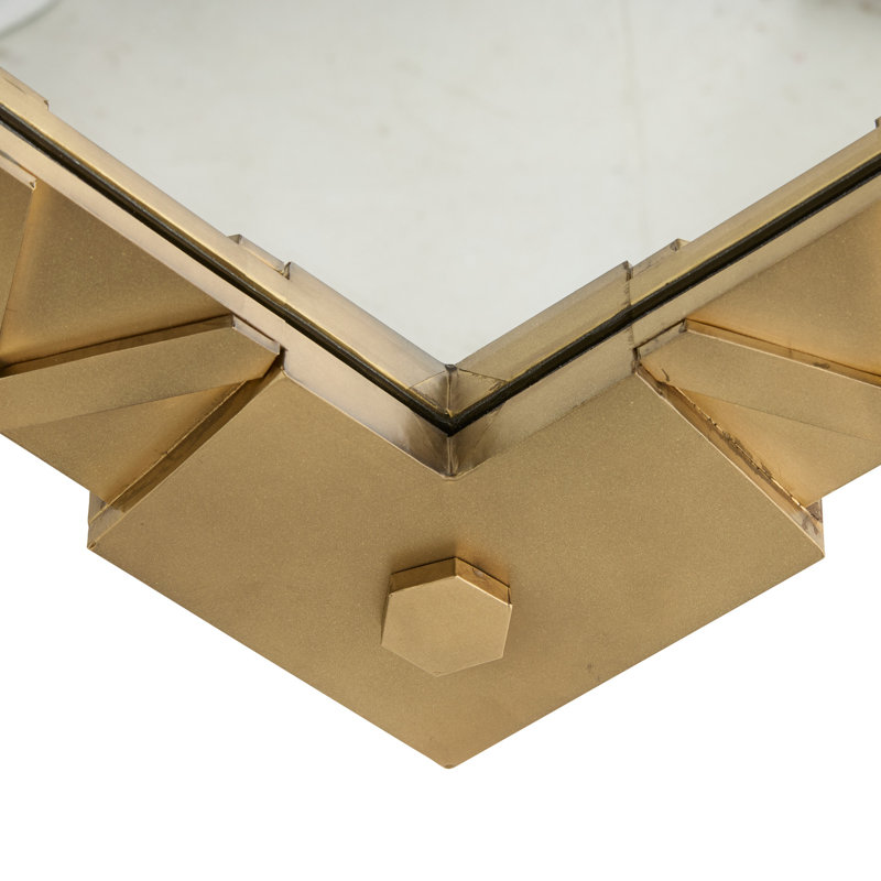 Holt Hexagon Iron Mirror
