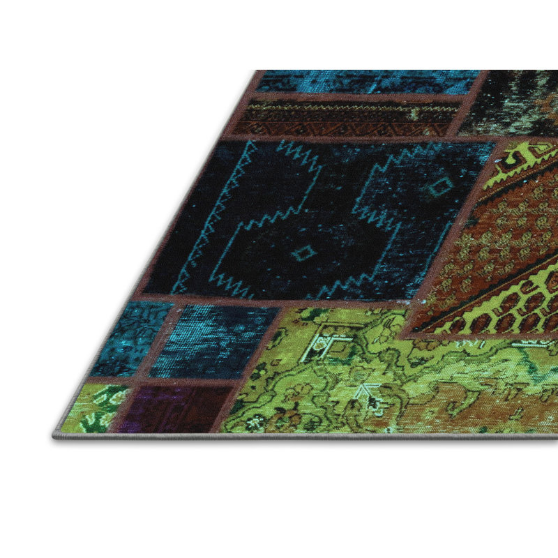 Abstract Indoor Rug, Rectangle 2' x 3'