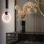 Sideboard SANTILE on golden legs, high gloss-31381566