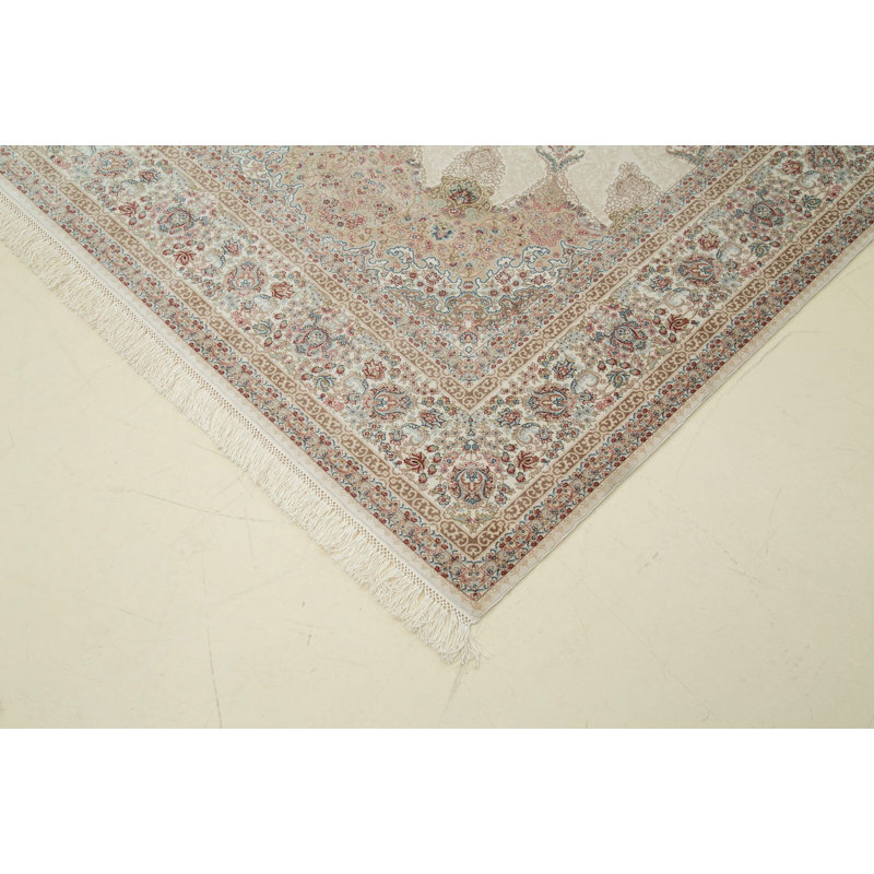 Antep Silk Rug, Rectangle 5'2" x 7'6"