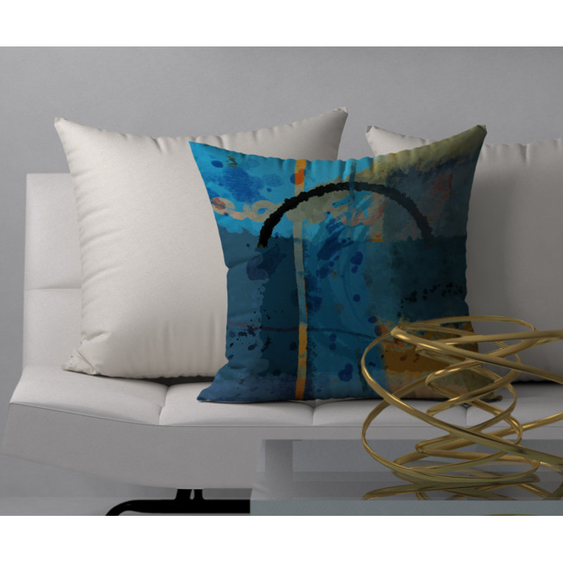  Housse et insert de coussin carré charmant, 18" x 18"