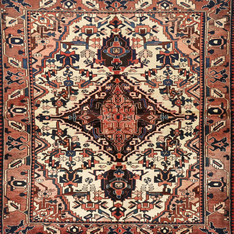 Southwestern Indoor Rug, Round 7'