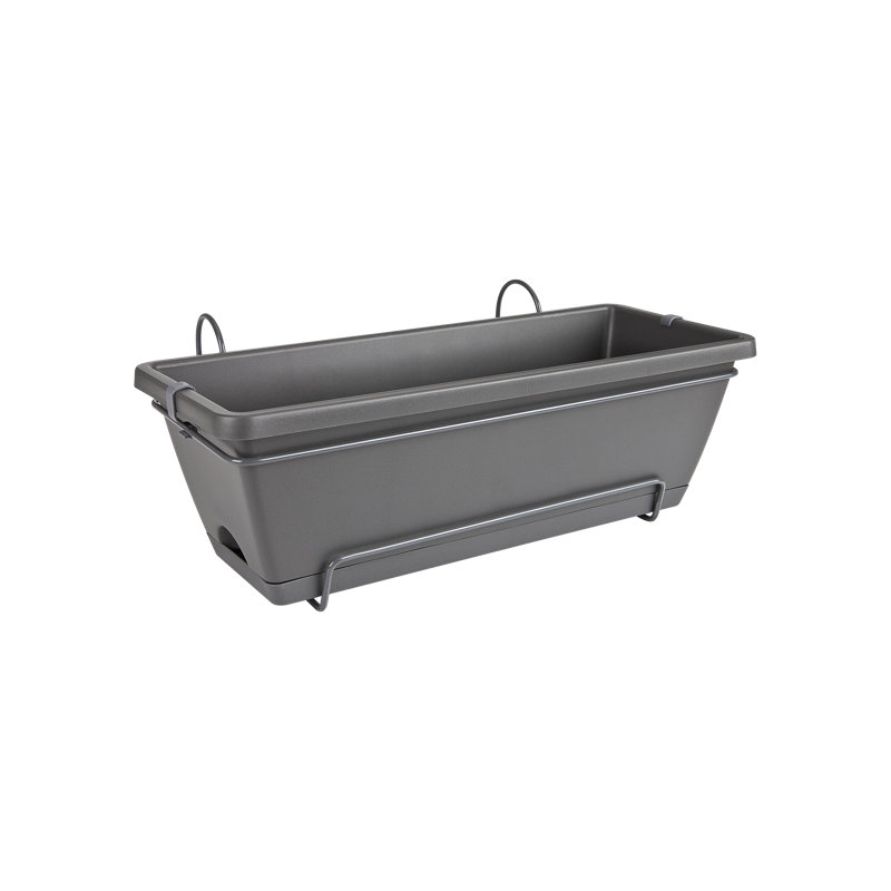 Barcelona Railing Planter, Anthracite