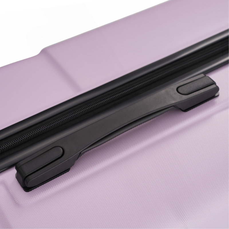 Valise à roulettes doubles 3 pièces Hardshell, Pink Purple