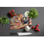 Yorkshire Terrier Yorkie Christmas Cookies Glass Cutting Board