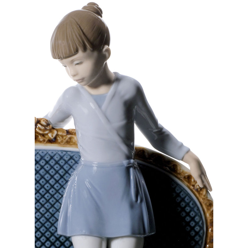 Ready for Practice Ballet Girls Figurine
