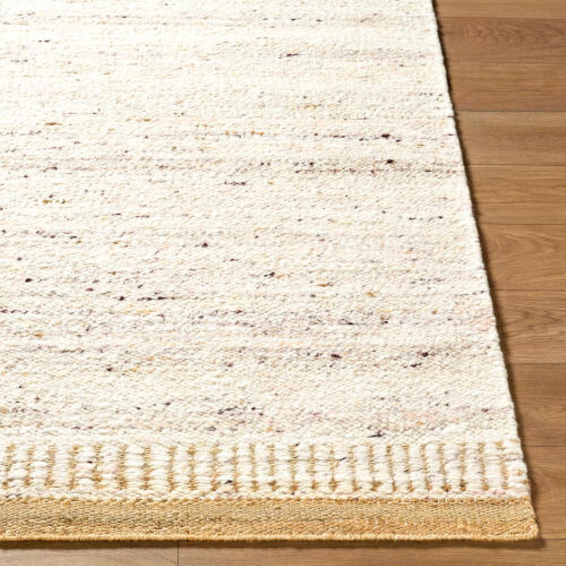 Mireles Hand Woven Area Rug, Rectangle 5' x 7'6"
