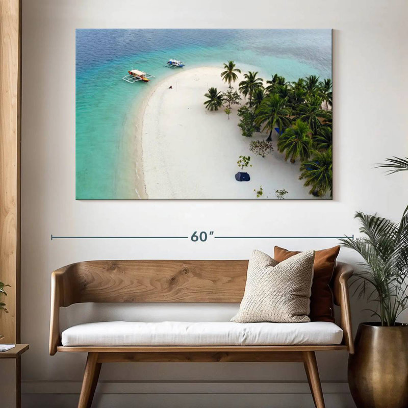 Gillard Gillard tropical aux Philippines, H 34 po x l 51 po