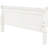 Solid Wood Twin Bed Frame - White With Head/ Support Size Platform Headboard/