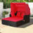 Ardelis Outdoor Chaise Lounge with cushions-700380261