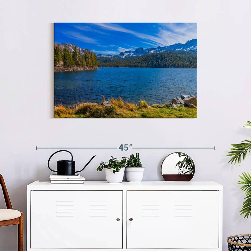 Peaceful Lake George, H 24 po x l 36 po