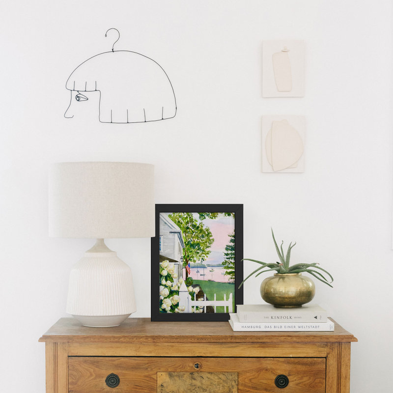 Laura Trevey, New England Hydrangea, affiche encadrée, H 12 po x l 9 po