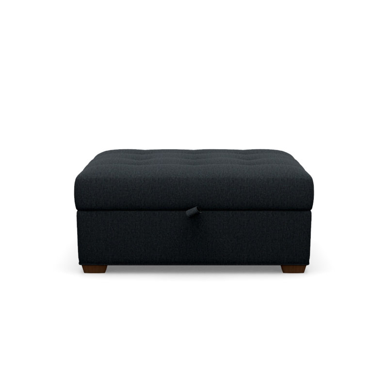 Baxter Square Ottoman, Walnut, Grande 120935