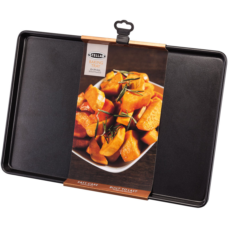 Stellar, Bakeware - Non-Stick Baking Tray, 2cm H x 43cm W x 29cm D