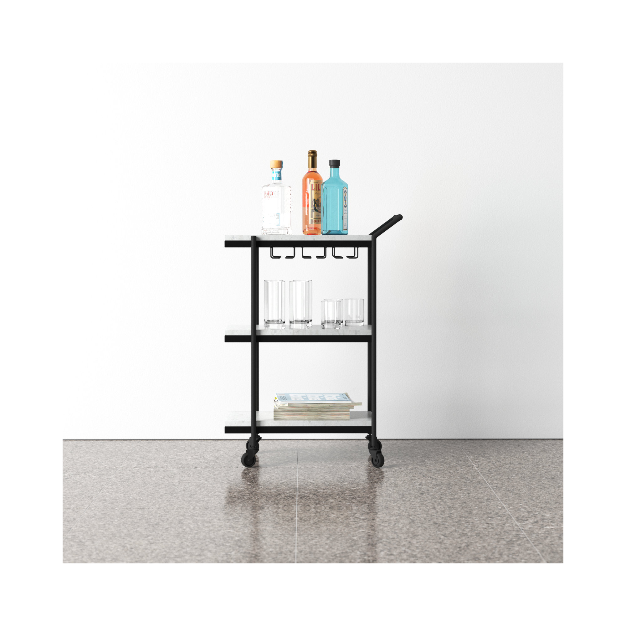 Bradley Bar Cart