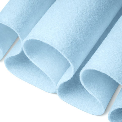 Tissu en feutre LA - 72 po de largeur et 1,6 mm d'épaisseur - tissu en feutre doux et non-rigide - 5 verges