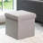collapsible storage Ottoman