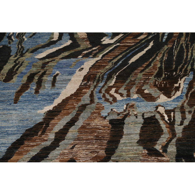 Cotton Abstract Indoor Rug