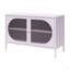 Armoire d'appoint 2 portes avec verre cannelé Luna-1125526521