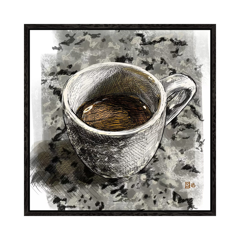 Vaquero by Sunflowerman - Gallery-Wrapped Canvas Giclée on Canvas, 45.72 cm H x 45.72 cm W, Black Framed
