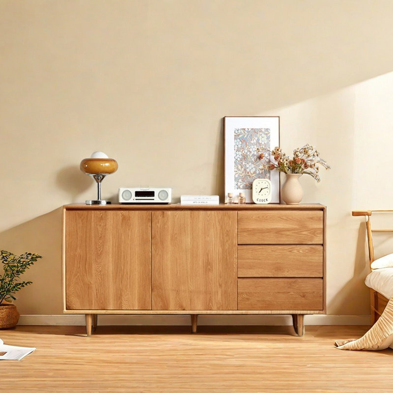 Retro Large Capacity Sideboard Cabinet