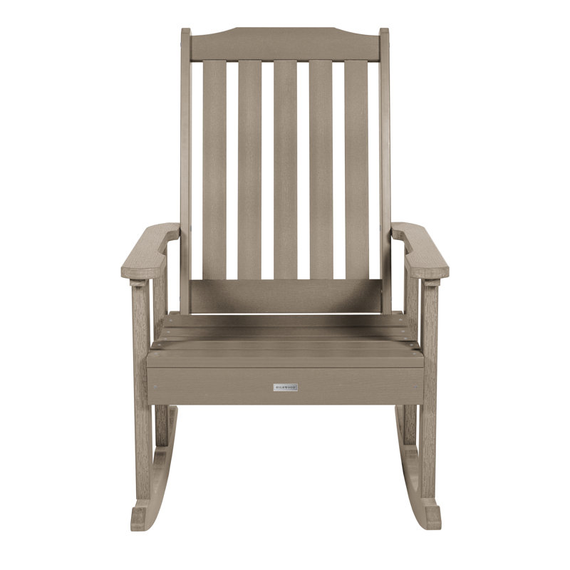 Chaise berçante Anette, Brun terrain boisé