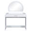 Coiffeuse de 39 po avec miroir et écran tactile, coiffeuse avec tiroir pour chambre à coucher