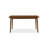 Marvi SERIFF EXTENSION DINING TABLE DARK WALNUT