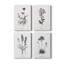 Simply Imperial - Ensemble de 4 toiles tendues-395803630