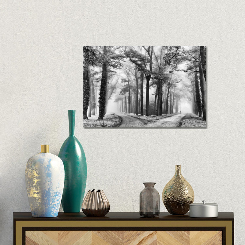 Turning Left Wasn't Right by Lars Van de Goor - 1 Piece Wall Art on Canvas, 30.48 cm H x 45.72 cm W, Wrapped Canvas