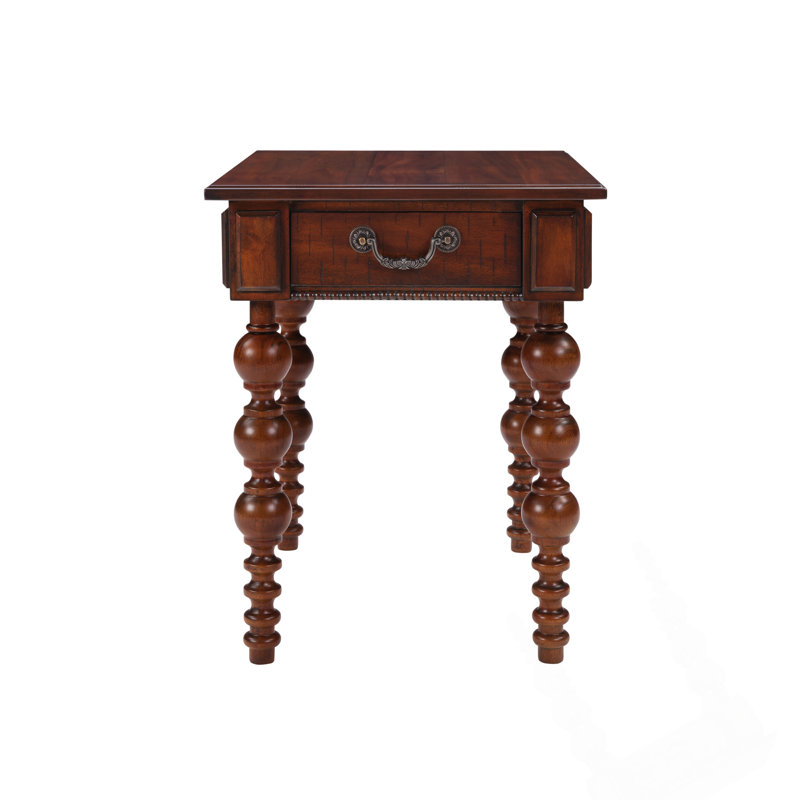 Table de bout avec tiroir, Noyer