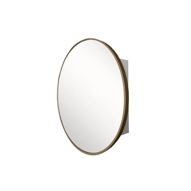 Miroir Roeder, Doré, L 26 po x H 26 po