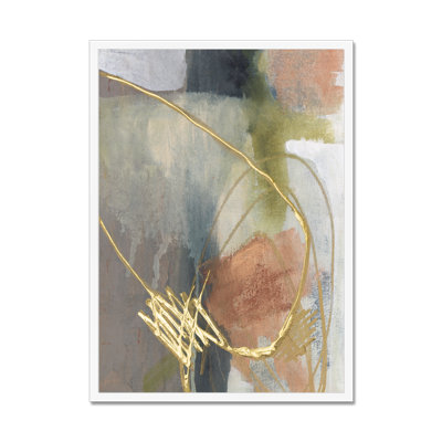 Burnished Loops II 1 Piece Painting