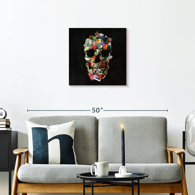 Kerner Fragile Skull, 20" H x 20" W