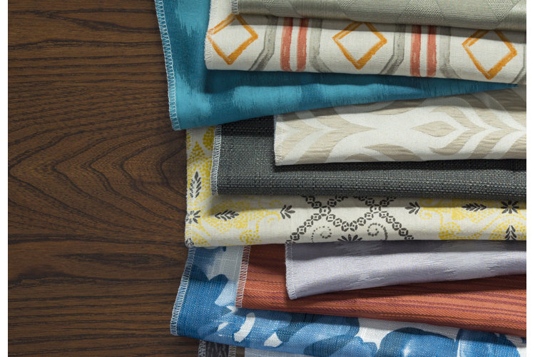 collection of various upholstery fabrics