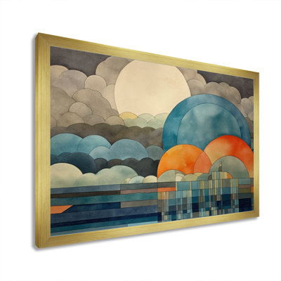 Nuage géant sur toile