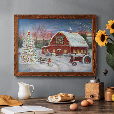 Anticipating Christmas, reproduction d'art sur toile