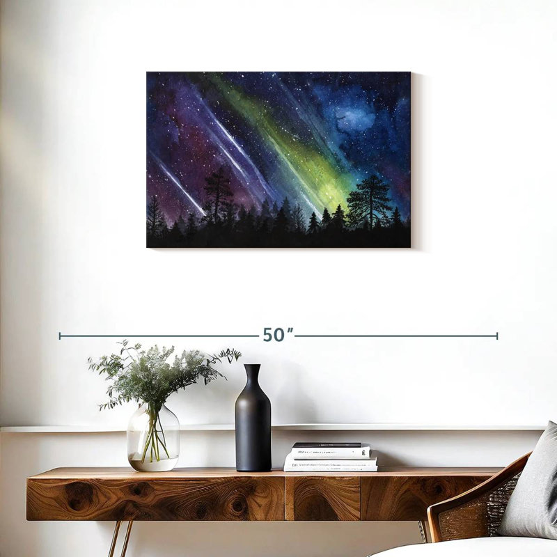 Alvord Starlit Northern Lights, H 20 po x l 30 po